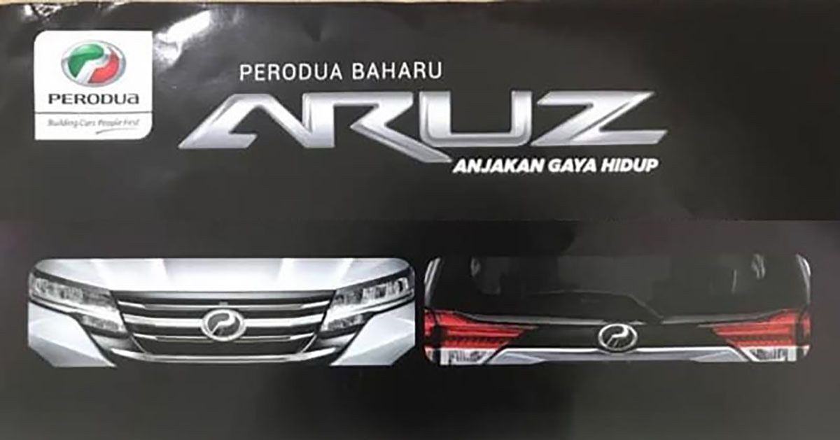Nama rasmi SUV Perodua terdedah - Perodua Aruz hadir dalam 