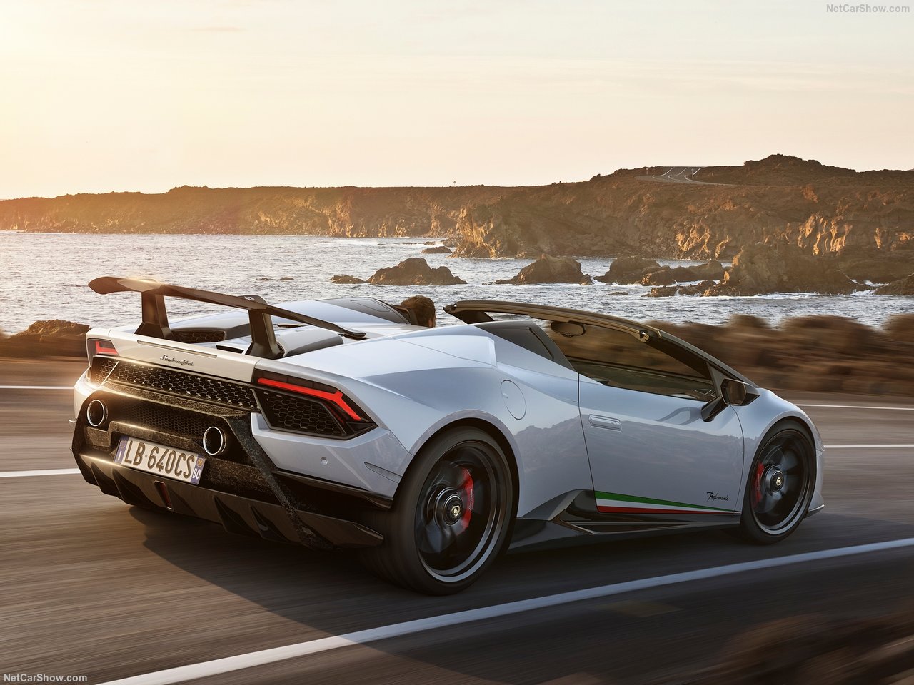 Lamborghini Huracan Perfomante Spyder Adunan Stail Dan Prestasi