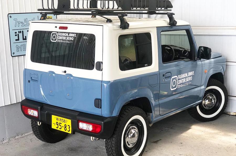  Modifikasi  konsep retro untuk Suzuki Jimny 2019 dari Jepun 