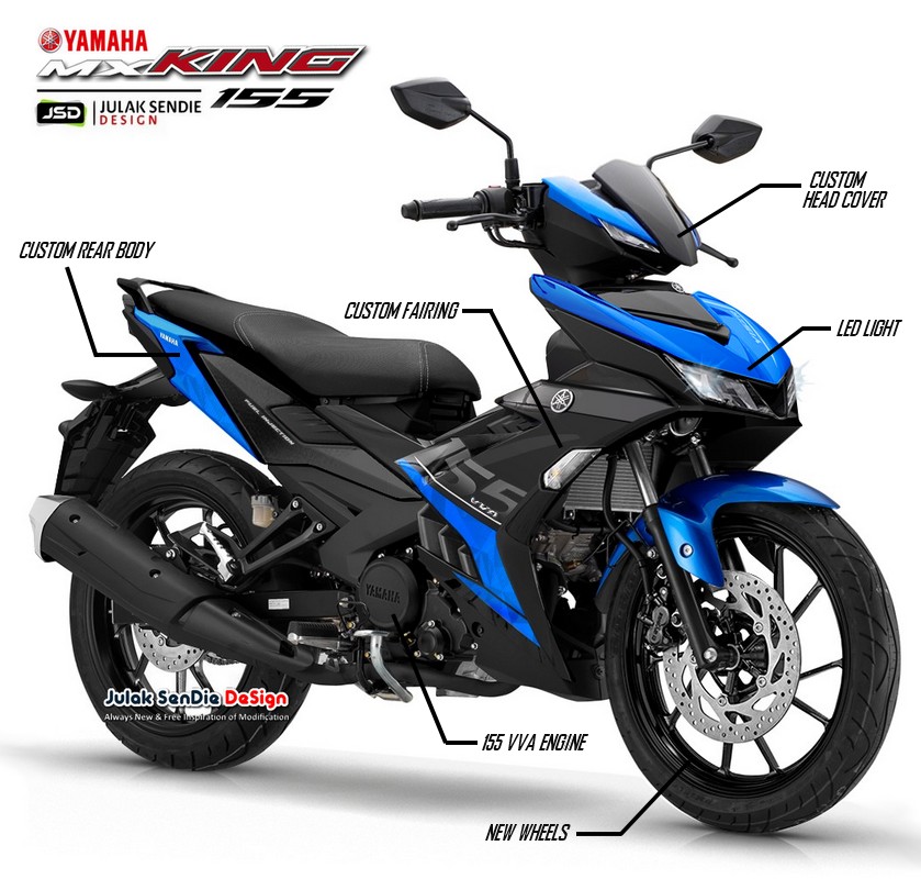 Adakah ini generasi baharu Yamaha MX-King/Exciter/Ysuku? | Careta