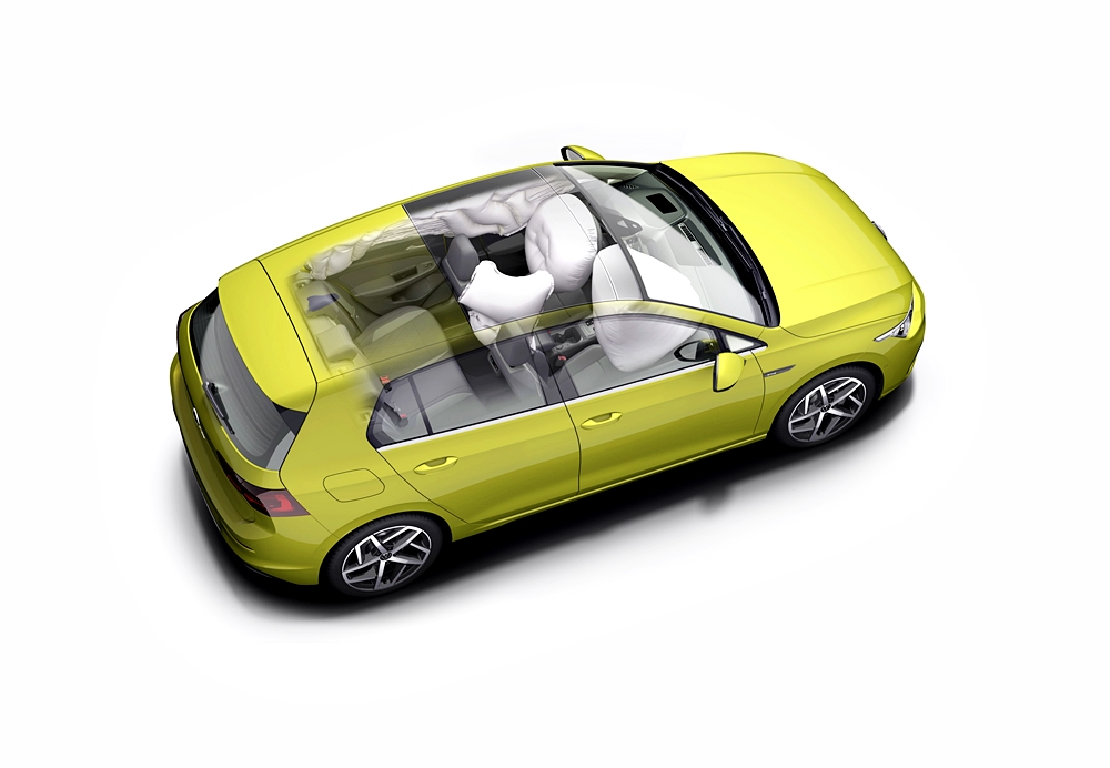 Beg udara tengah Volkswagen Golf