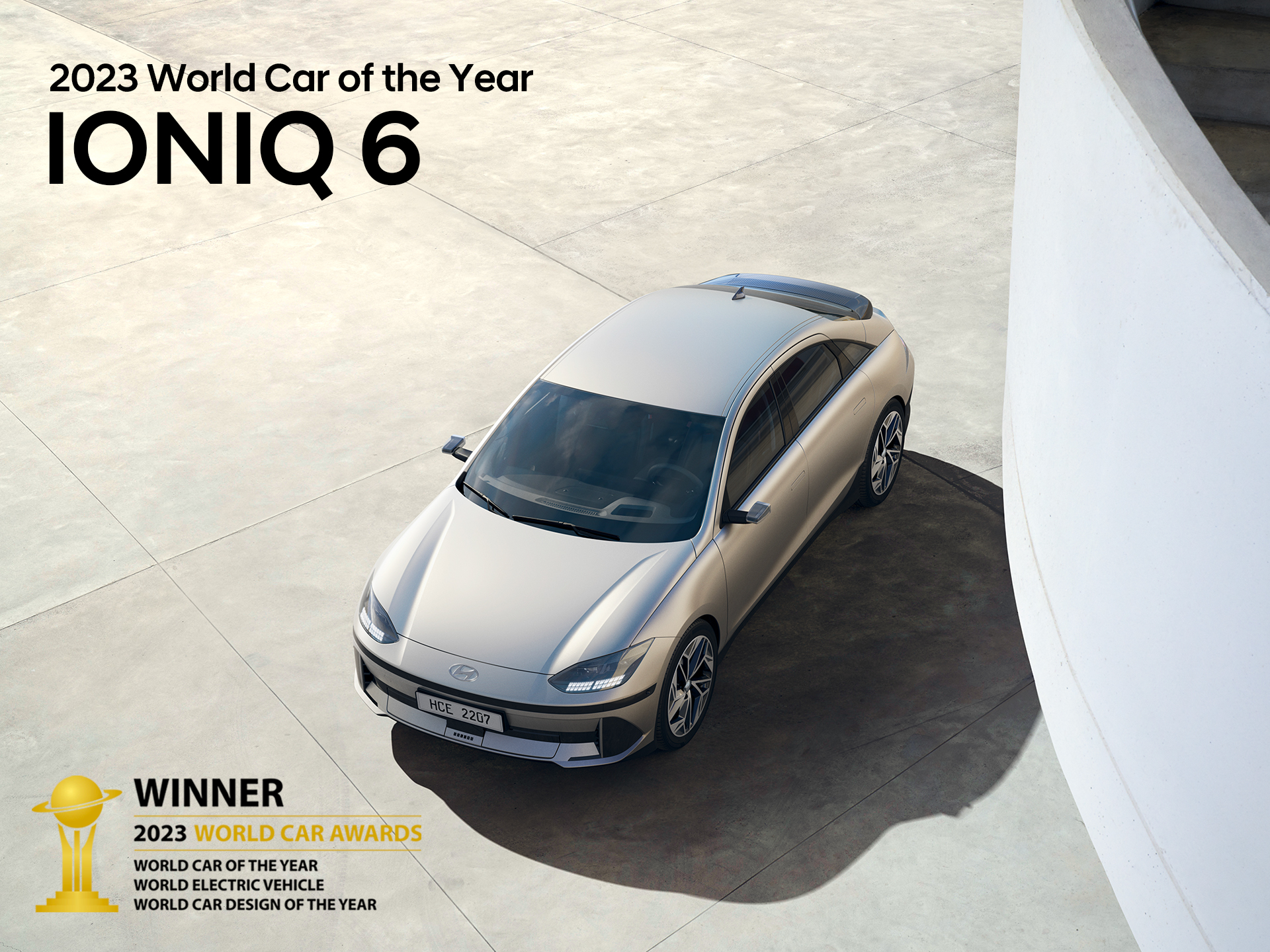 Hyundai IONIQ 6 menang World Car of the Year, World Electric Vehicle dan World Car Design of the Year 2023