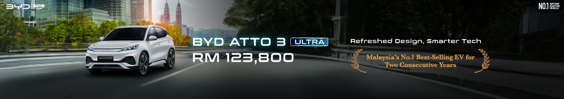 BYD Atto 3 Ultra BILLBOARD Banner Campaign March 2025
