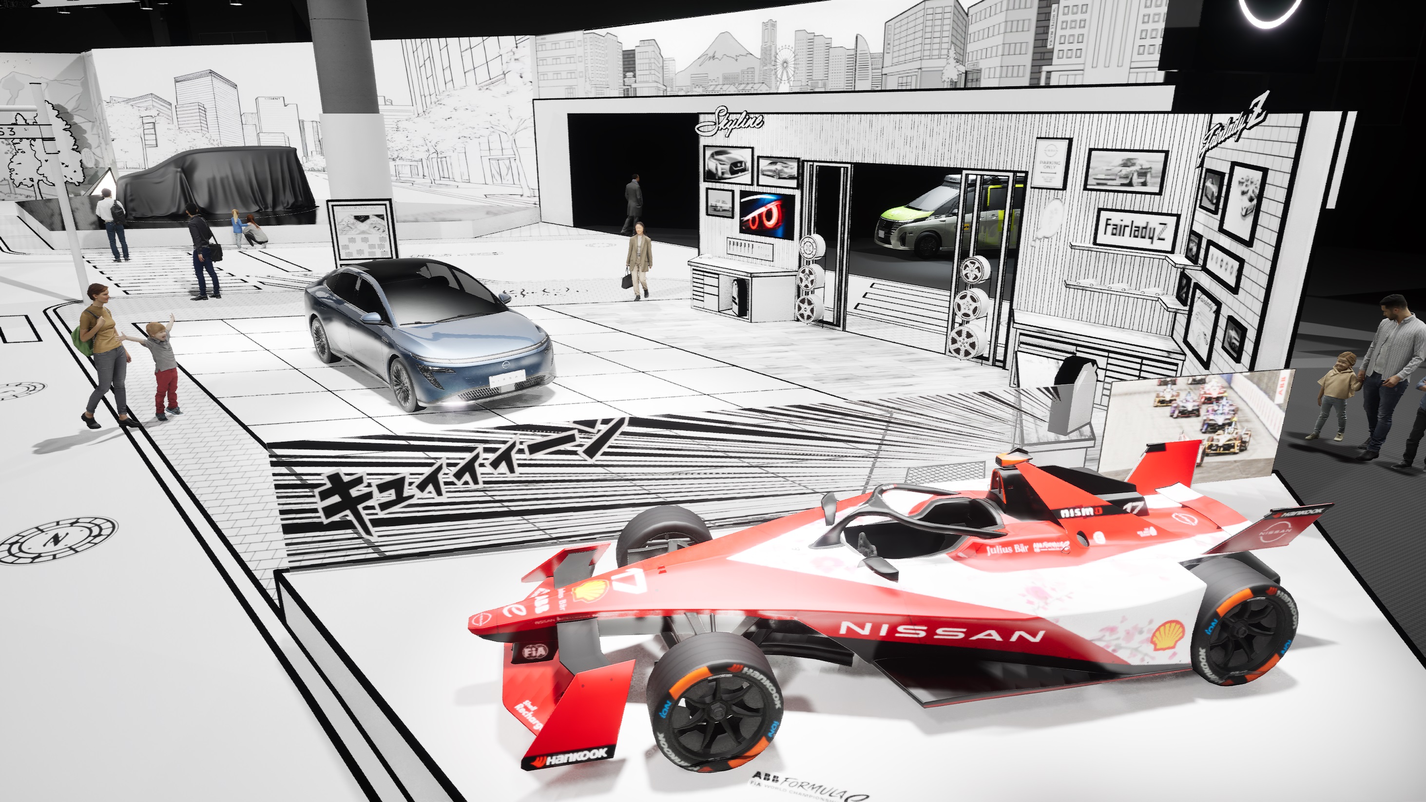 Nissan Bawa Dunia Manga Ke Pentas Japan Mobility Show 2025 | Careta