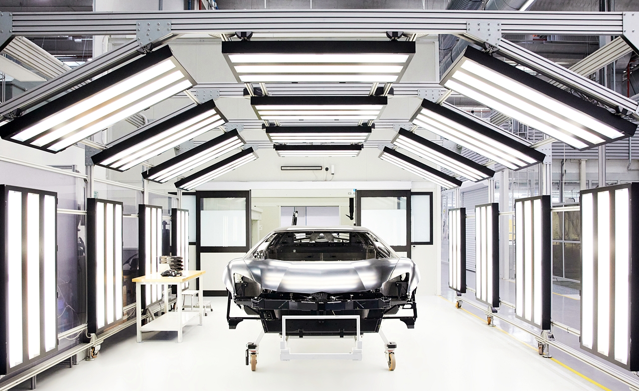 CFK Lamborghini Carbon production (2011)