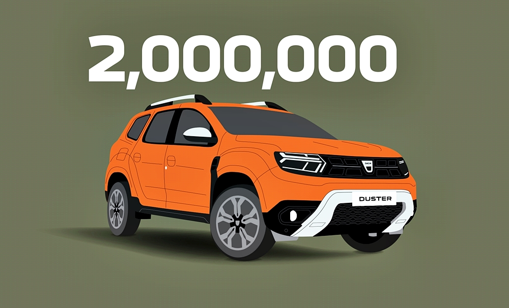 Dacia Duster dua juta