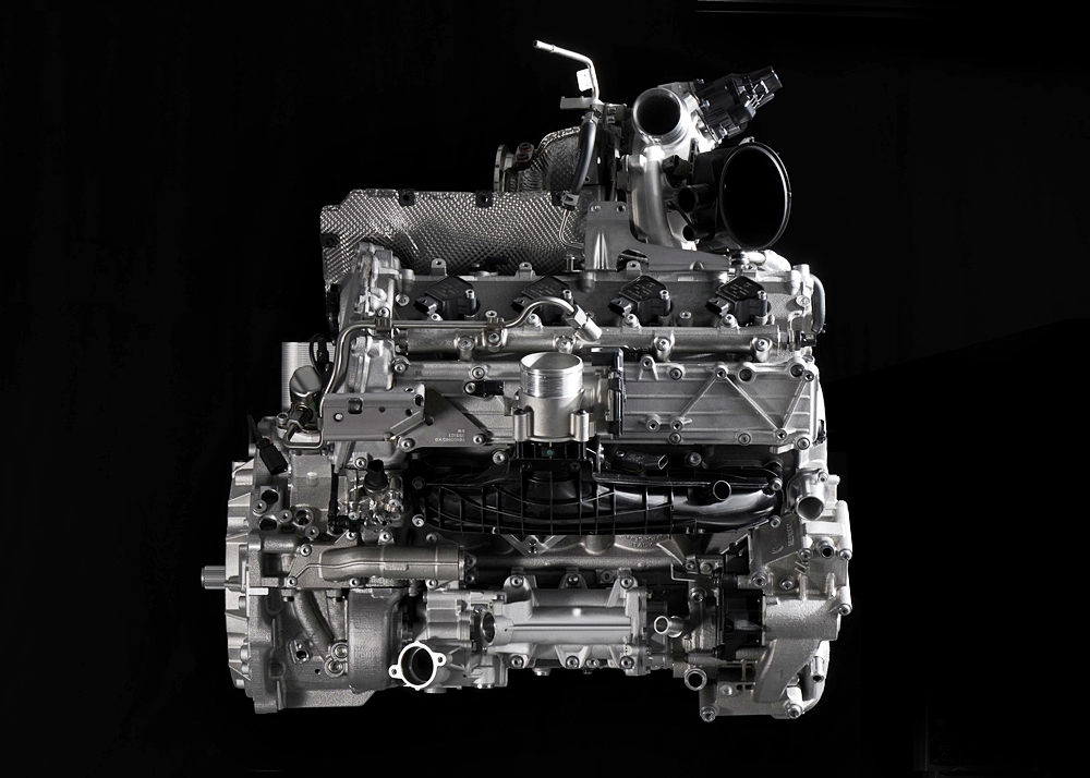 Enjin V8 turbo berkembar hibrid Lamborghini 2024