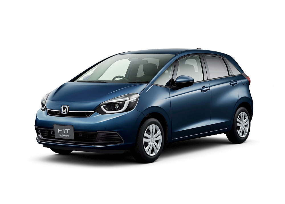Honda FIT e:HEV HOME Seabed Blue Pearl 2025