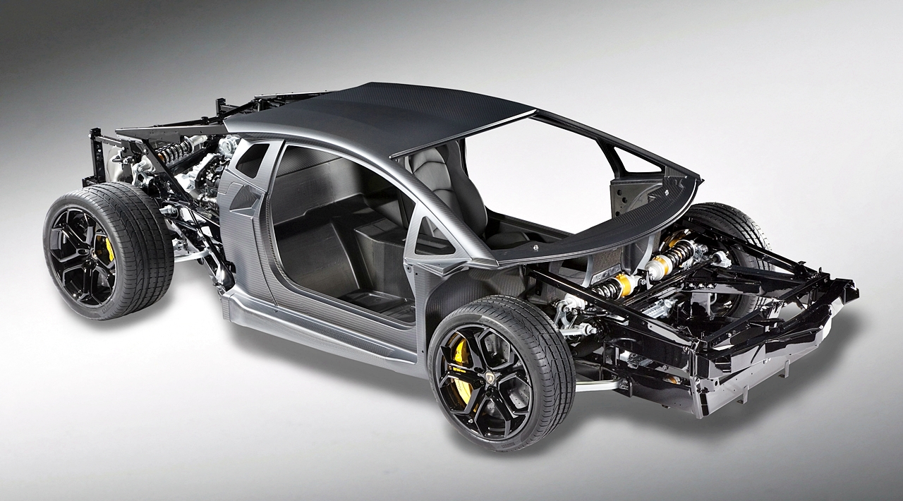 Lamborghini Aventador Carbon Fiber Monocoque (2011)