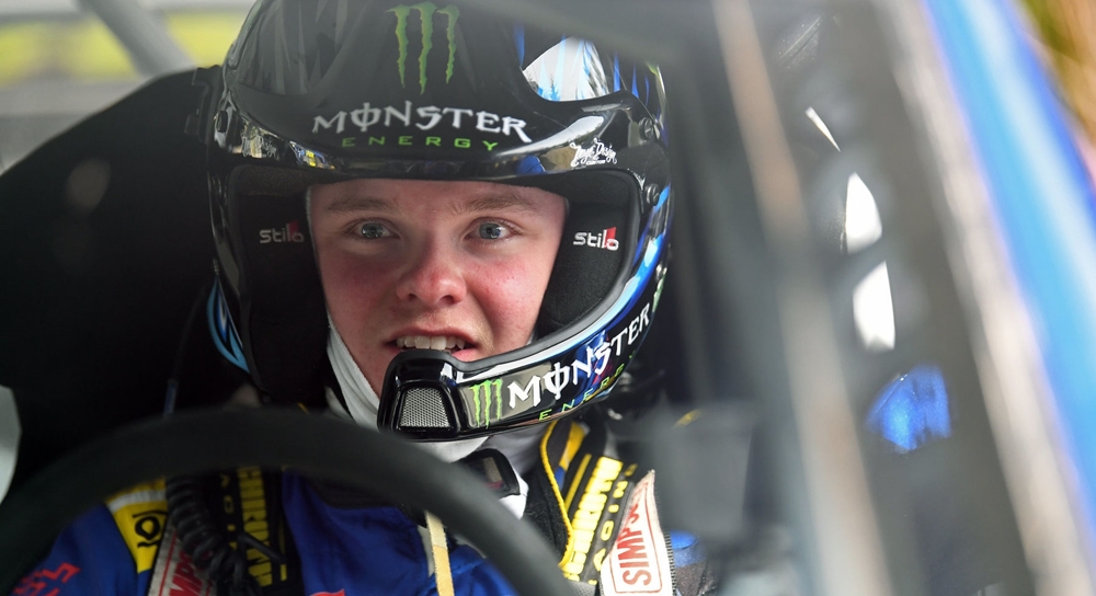 Oliver Solberg will make his WRC debut in Wales