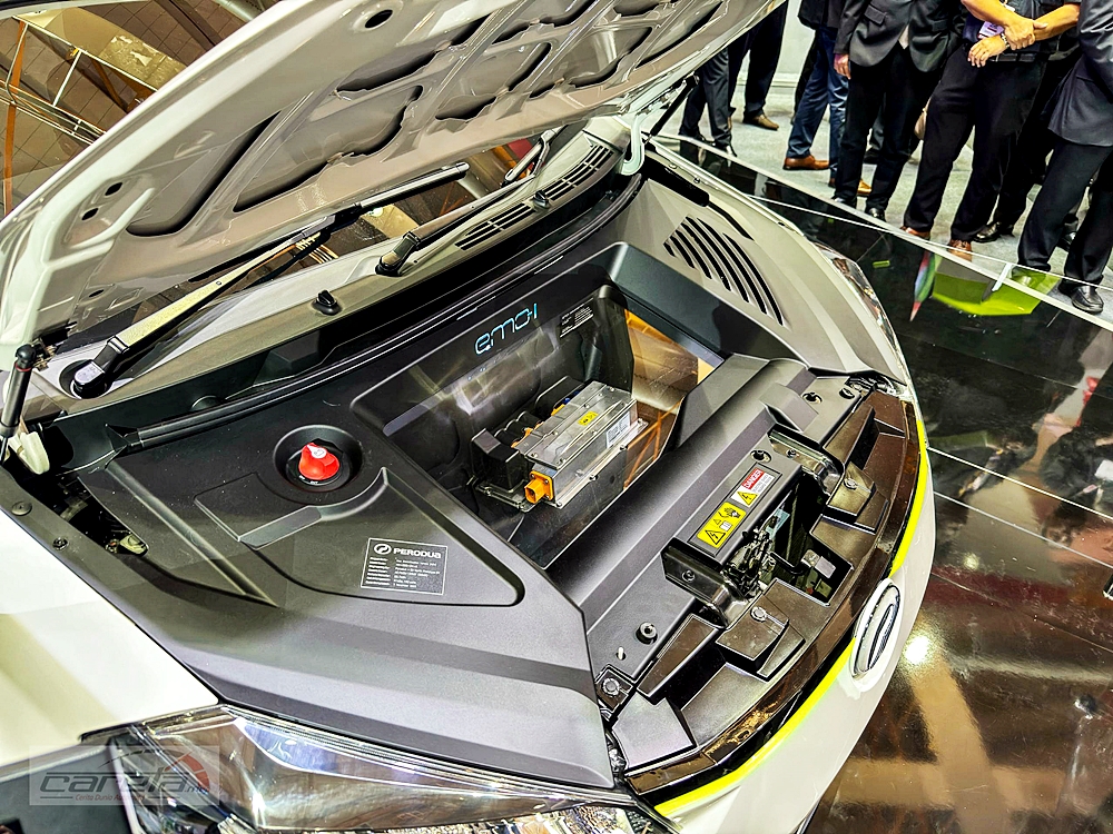Battery-as-a-Service model illustration for Perodua EV