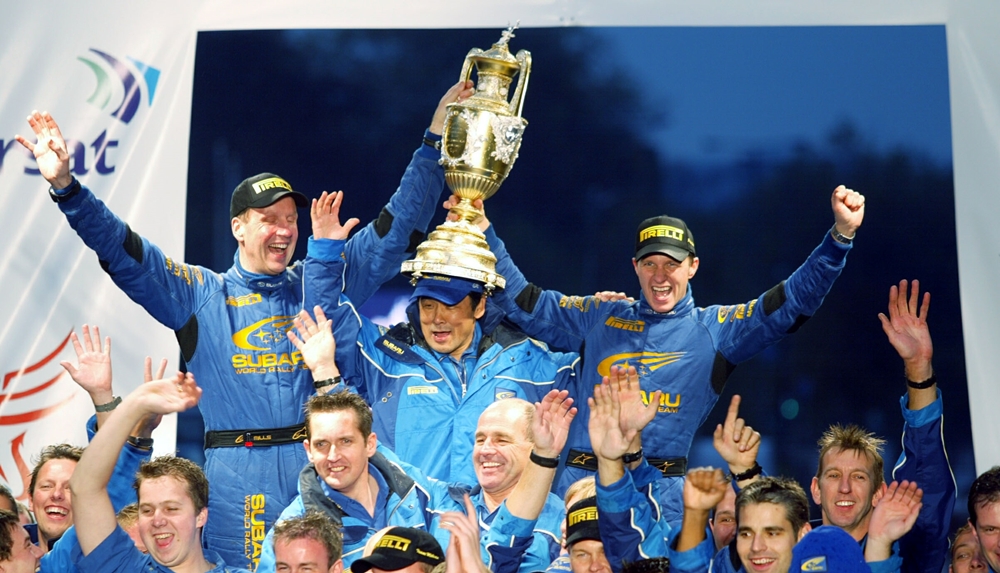Petter Solberg and co-driver Phill Mills won Rally GB four times