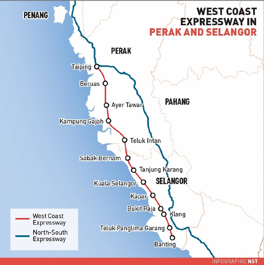 Lebuhraya WCE dijangka buka sebelum hari raya - mudahkan perjalanan ke