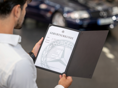 Sijil Kelahiran kenderaan Mercedes-Benz