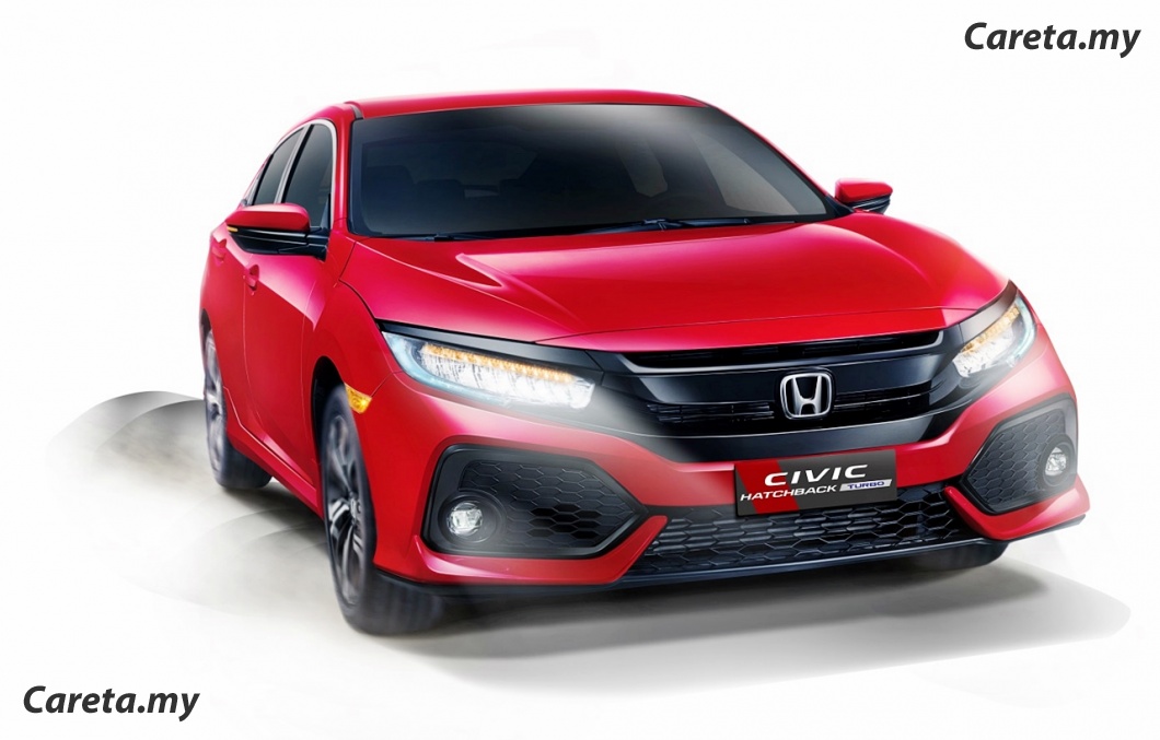 Selepas Thailand, Honda Civic Hatchback dilancarkan di Indonesia