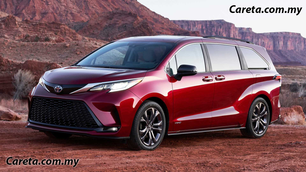 Toyota Sienna 2022 minivan generasi keempat dari 