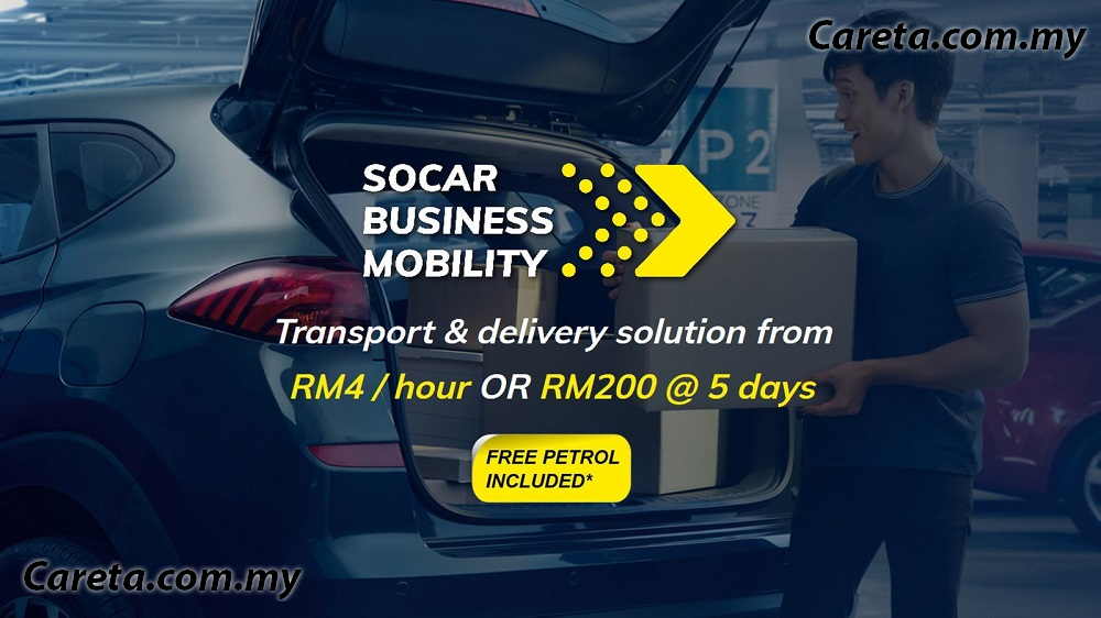 Socar tawarkan promosi istimewa kepada rakan penghantaran Socar tawarkan promosi istimewa kepada rakan penghantaran