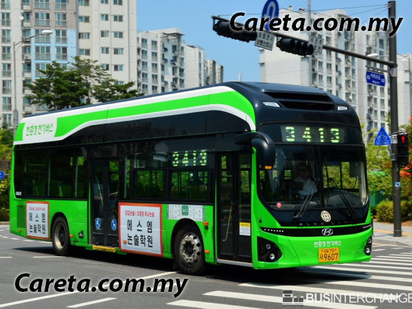 Hyundai mahu jual bas elektrik di Jepun | Careta