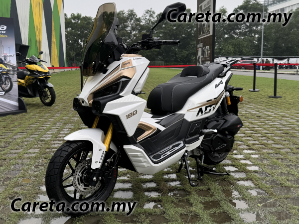 Aveta Falcon 180 Adventure Scooter Launched from RM9,798