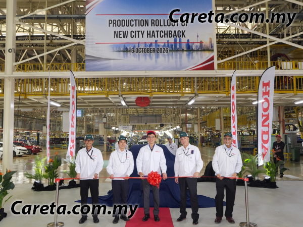 New Honda City Hatchback Rolls Off Melaka Plant Line