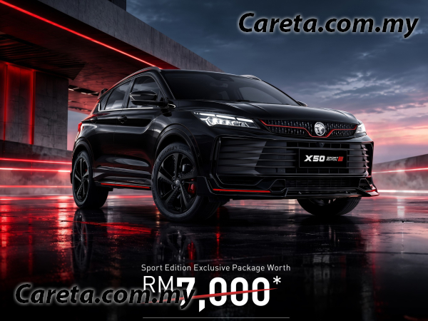 Proton X50 Sport Edition Debuts With 15 Upgrades for RM1,999