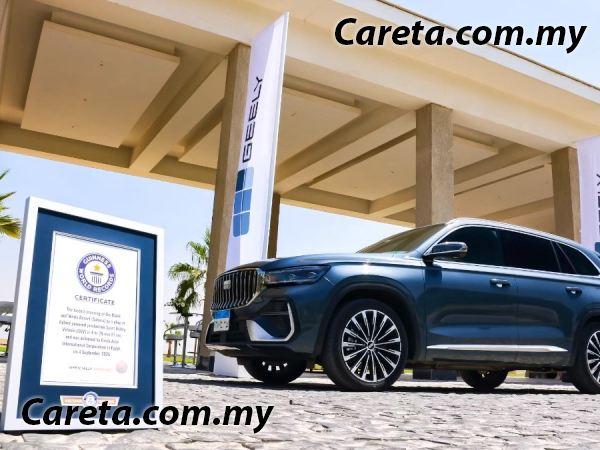 Geely Monjaro EM-i Sets Sahara World Record From RM132,900