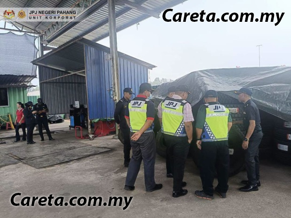 JPJ Busts Lorry Tyre Rental Racket for Puspakom Checks